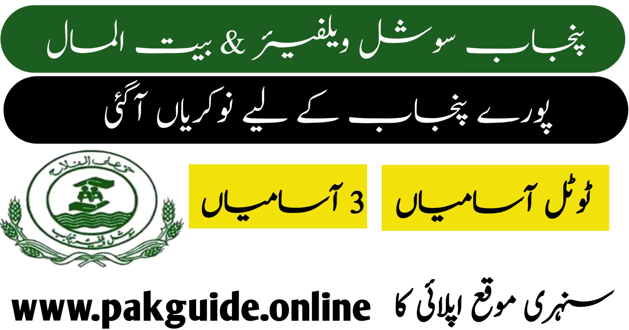 Social Welfare & Bait ul Maal Sahiwal Division Jobs 2025 – Apply Now for Clerk, Supervisor & Naib Qasid Vacancies